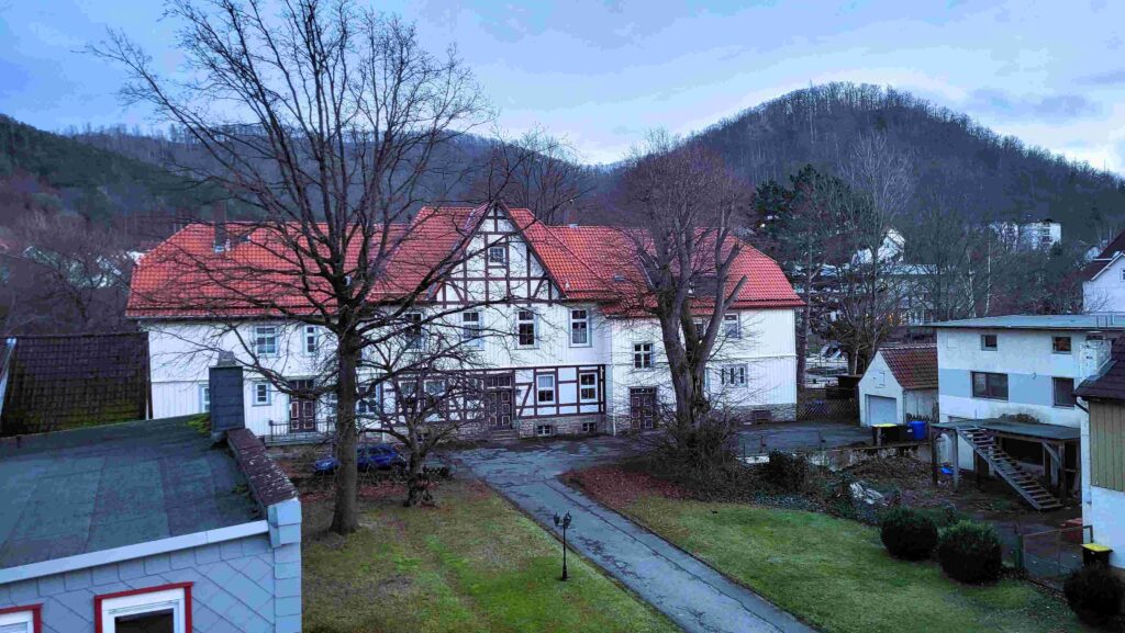 vom Fenster lockt der Harz in den Wintermonaten